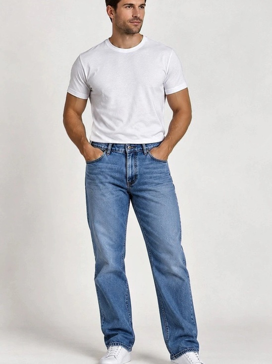 Ben Sherman Other - BEN SHERMAN True Icon Men’s Straight Leg Jeans 34x32 Blue Denim MG11014